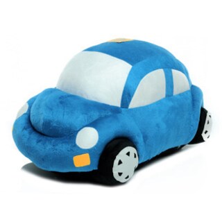 Foto 1 | Foto 1 | Muñeca De Peluche Azul Con Dibujos Animados Suaves Vehículo De Peluche 35 Cm - Venta Internacional.