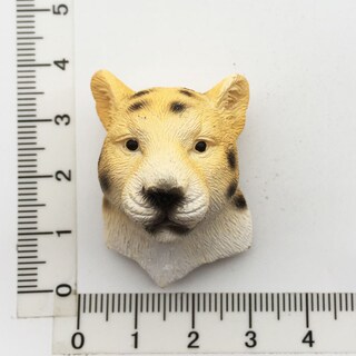 Foto 2 | Foto 2 | Imán De Nevera 3d Con Cabeza De Leopardo Africano Decoración De Resina - Venta Internacional.