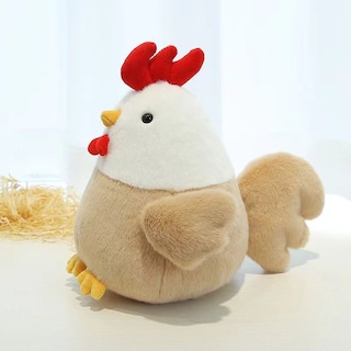 Foto 2 | Foto 2 | Muñeca De Peluche Con Dibujos Animados De Gallo Marrón 22 Cm Peluche Suave - Venta Internacional.