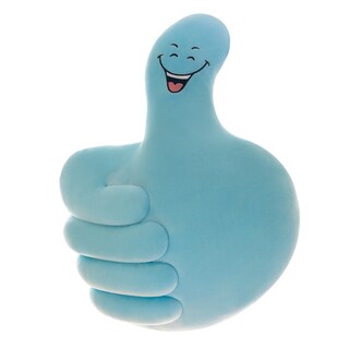 Foto 1 | Foto 1 | Almohada De Peluche Con Forma De Muñeca De Peluche Con Dibujos Animados Con El Pulgar Hacia Arriba - Venta Internacional.