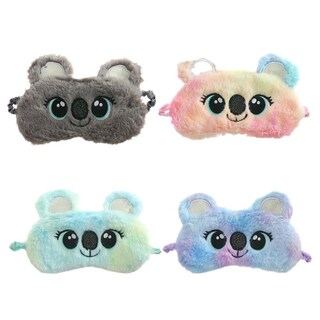 Foto 1 | Foto 1 | Juego De Máscaras Para Dormir Koala Plush 4 Unidades Para Niños Y Adultos - Venta Internacional.