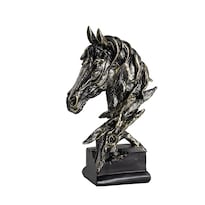 Estatua De Resina Con Forma De Cabeza De Caballo Estilo Occidental 13 Cm - Venta Internacional.