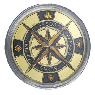 Foto 1 | Foto 1 | Coin Good Luck Poker Clover Design Casino Resort Commemora - Venta Internacional.