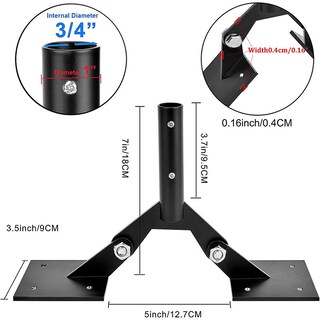 Foto 2 | Foto 2 | Soporte De Techo Para Veletas Mástiles Y Rociadores - Venta Internacional.
