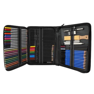 Foto 1 | Foto 1 | Juego De Lápices De Dibujo Profesional De 56 Piezas Con Estuche - Venta Internacional.