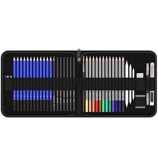 Foto 1 | Foto 1 | Juego De Lápices Para Bocetos Profesionales De 48 Piezas Con Grafito Y Acuarela - Venta Internacional.