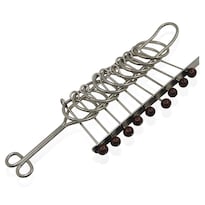 Rompecabezas De Metal Tradicional De Puzzle Nine Linked Rings - Venta Internacional.