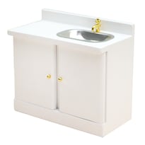 Mueble Para Lavabo Dollhouse Furniture Tamaño 1:12 Tamaño Mini De Madera - Venta Internacional.