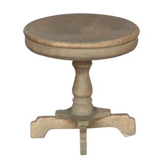 Foto 1 | Foto 1 | Mesa Redonda Para Muebles De Casa De Muñecas En Miniatura Escala 1:12 De Madera - Venta Internacional.