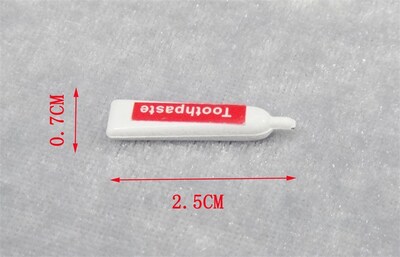 Foto 4 | Foto 4 | Juego De Accesorios De Baño Para Muebles De Casa De Muñecas En Miniatura 3 Piezas - Venta Internacional.