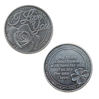 Foto 1 | Foto 1 | Moneda Conmemorativa Estilo Antiguo Lucky Love I Love You - Venta Internacional.