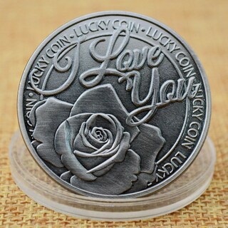 Foto 3 | Foto 3 | Moneda Conmemorativa Estilo Antiguo Lucky Love I Love You - Venta Internacional.
