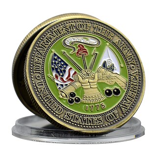 Foto 1 | Foto 1 | Moneda Conmemorativa Del Departamento Del Ejército De Los Estados Unidos De 1775 Emblema 35g - Venta Internacional.