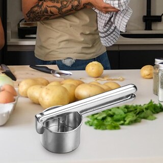 Foto 4 | Foto 4 | Trituradora De Patatas Manual De Aleación De Aluminio Color Plateado - Venta Internacional.