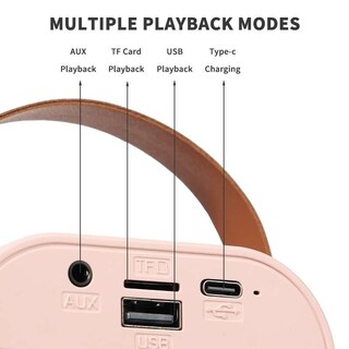 Foto 7 | Foto 7 | Set De Altavoces Karaoke K12 Con 2 Micrófonos Resistentes A Los Golpes - Venta Internacional.