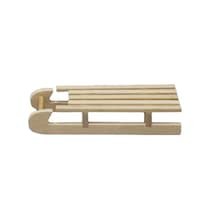 Trineo De Madera En Miniatura Para Muebles De Casa De Muñecas A Escala 1:12 - Venta Internacional.