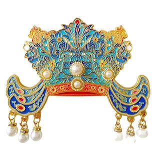 Foto 1 | Foto 1 | Imán Para Nevera Con Forma De Corona De Fenghuang Diseño De Fénix Chino Tradicional - Venta Internacional.