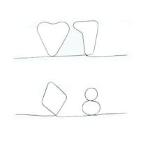 Cable Metálico Memory Wire Magic Trick Creative De 11 X 8 Cm 1 G - Venta Internacional.