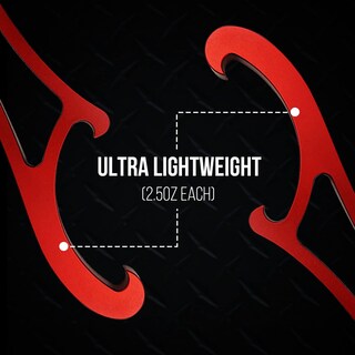 Foto 5 | Foto 5 | Juego De Llaves De Aluminio Firefighter Mini Paquete De 2 Herramientas Rojas - Venta Internacional.