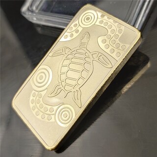 Foto 3 | Foto 3 | Moneda Conmemorativa De Australia 100 G Chapada En Oro Con Diseño De Tortuga - Venta Internacional.