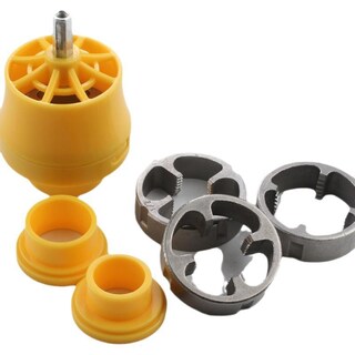 Foto 1 | Foto 1 | Taladro Eléctrico Para Roscado De Tuberías De Agua Ppr Color Amarillo - Venta Internacional.