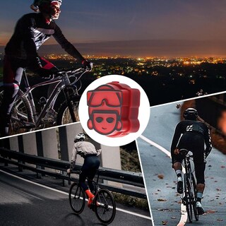 Foto 5 | Foto 5 | Luz Trasera Para Bicicleta Recargable Impermeable Led Roja - Venta Internacional.