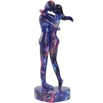 Escultura Galaxy Couple De Resina 26 7 Cm Higo Para Amantes Del Baile - Venta Internacional.
