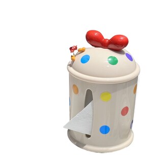 Foto 1 | Foto 1 | Funda De Plástico Para Pañuelos Diseño De Lunares 14 X 24 Cm - Venta Internacional.