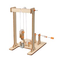 Kit De Experimentos Científicos Con Grúa De Madera Para Niños De 8 A 12 Años - Venta Internacional.