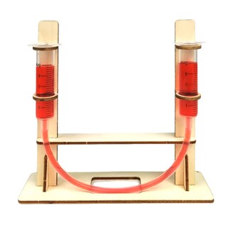 Foto 1 | Foto 1 | Kit De Ciencia Hidráulica Bricolaje Experimento Con Fluidos De Madera Para Niños Mayores De 6 Años - Venta Internacional.