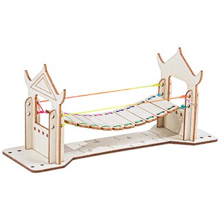 Foto 1 | Foto 1 | Puente Colgante De Madera Science Kit Para Niños Diy Stem Edu - Venta Internacional.