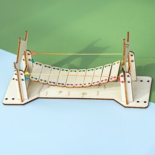Foto 2 | Foto 2 | Puente Colgante De Madera Science Kit Para Niños Diy Stem Edu - Venta Internacional.