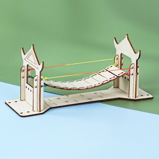 Foto 3 | Foto 3 | Puente Colgante De Madera Science Kit Para Niños Diy Stem Edu - Venta Internacional.
