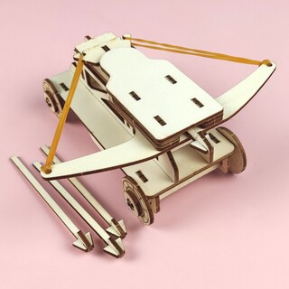 Foto 2 | Foto 2 | Stem Science Experiments Diy Coche De Ballesta De Madera Para Niños - Venta Internacional.