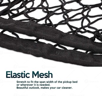 Foto 5 | Foto 5 | Red Para Maletero De Coche De Nailon Elástica Muy Resistente Color Negro 295 G - Venta Internacional.