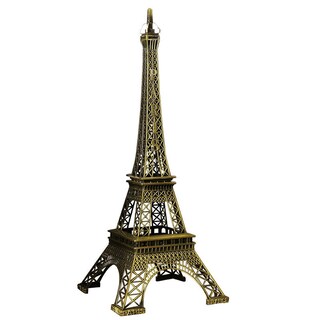 Foto 1 | Foto 1 | Estatua Escultórica De La Torre Eiffel Estilo París Hierro 18 Cm 700 G - Venta Internacional.