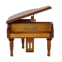 Caja De Música Con Piano De Madera Tocando La Melodía Fall In Love - Venta Internacional.