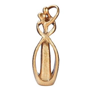 Foto 1 | Foto 1 | Escultura Abstracta De Pareja Moderna De Resina 23 Cm - Venta Internacional.