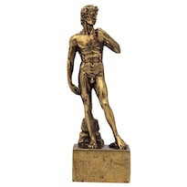 Estatuilla De Resina De Sculpture David 18 Cm Estatua De Arte Clásico - Venta Internacional.