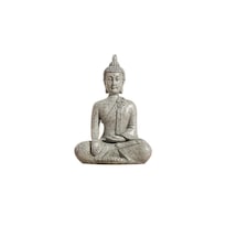 Escultura De Buda En Miniatura Resina Del Sudeste Asiático 12 Cm - Venta Internacional.