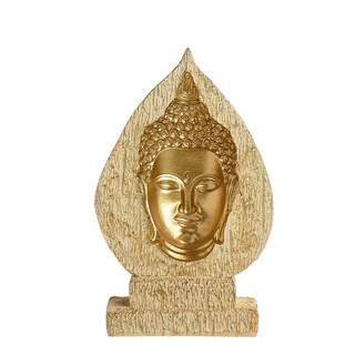 Foto 1 | Foto 1 | Escultura De Resina Con Cabeza De Buda En Diseño En Relieve De 12 3 X 19 8 Cm - Venta Internacional.