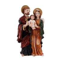 Estatuas De La Sagrada Familia Escultura De Resina José María Niño Jesús - Venta Internacional.