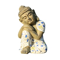 Escultura Zen Garden Figura De Buda Para Decoración Exterior 11 X 16 Cm - Venta Internacional.