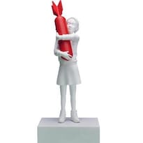 Figura Moderna De Resina Para Abatir Bombas Con Forma De Escultura Para Niña 26 Cm - Venta Internacional.