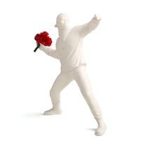 Estatua De Resina De Arte Callejero Figura Abstracta De 18 Cm - Venta Internacional.