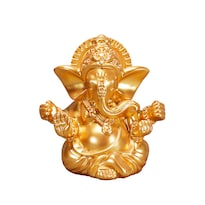 Estatua Escultórica De Ganesha Dios Elefante Dios Elefante Resina 8 6 X 6 6 X 9 5 Cm - Venta Internacional.