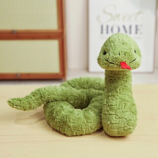 Foto 2 | Foto 2 | Muñeca De Peluche Stevie Snake 120 Cm Dibujos Animados Verde Para Niños - Venta Internacional.