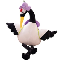 Muñeca De Peluche Con Dibujos Animados Con Forma De Grulla Con Corona Roja 50 Cm Pájaro De Peluche - Venta Internacional.