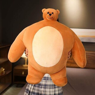 Foto 2 | Foto 2 | Muñeca De Peluche Con Forma De Oso Con Dibujos Animados Peluche Cuerpo Grande 24 Cm - Venta Internacional.