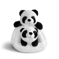 Suave Muñeco Panda De Peluche 20 Cm Nido De Dibujos Animados - Venta Internacional.